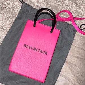 Balenciaga Cellphone Shopper Bag